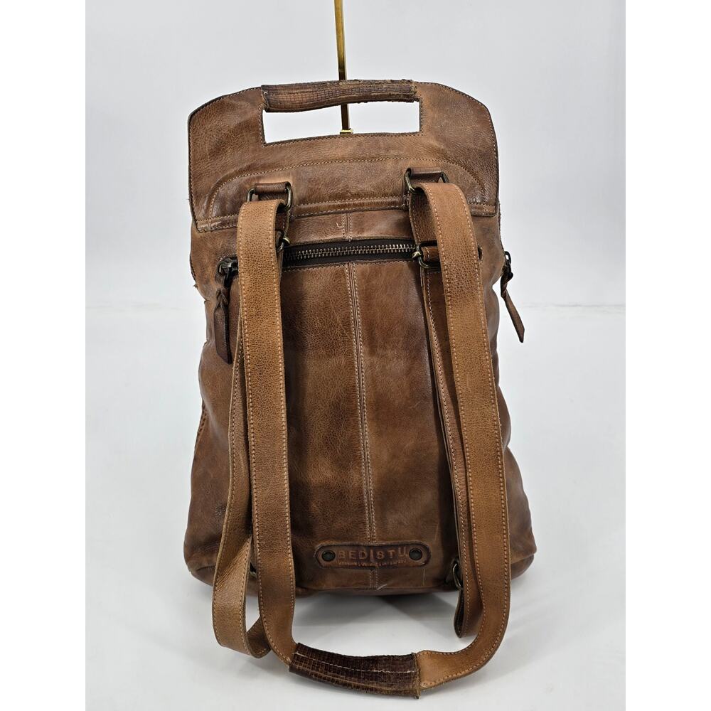 Bed|Stu “Patsy” Genuine Leather Backpack – Nectar… - image 2